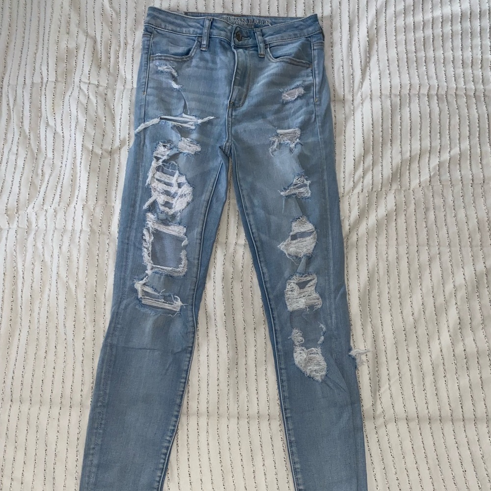 American Eagle Super High Rise Jegging